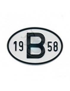 PLACA 19 B 58