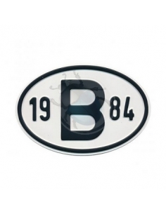 PLACA 19 B 84