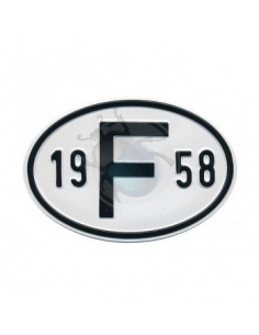 PLACA 19 F 58
