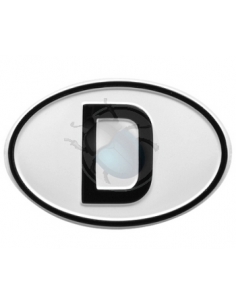 PLACA INSIGNIA, D, LATON
