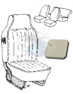 FUNDAS CABRIO gris 68-69...