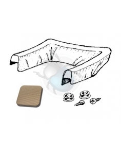 FUNDA CAPOTA 63-64 TELA BEIGE