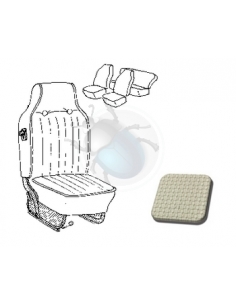 FUNDA ASIENTO GRIS CLARO C/...