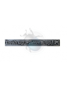 PLACA 7UP SMALL 210 X 25 MM