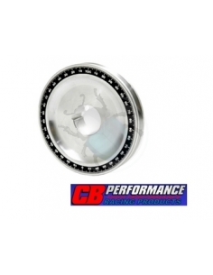 POLEA 130mm NEGRA S/HUECOS