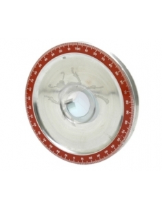 POLEA ALUMINIO LISA ROJA, STD