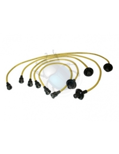 CABLES BUJIA SILICONA AMARILLO