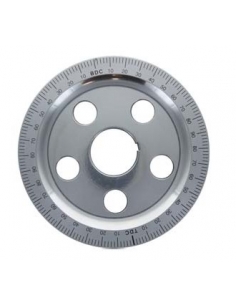 POLEA 145mm NEGRA (C/HUECOS)