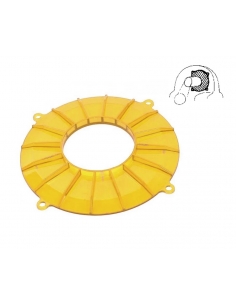 CHAPA CUBIERTA DINAMO AMARILLA