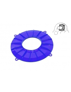 CHAPA CUBIERTA ALTERNADOR AZUL