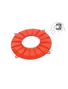 CHAPA CUBIERTA ALTERNADOR ROJA